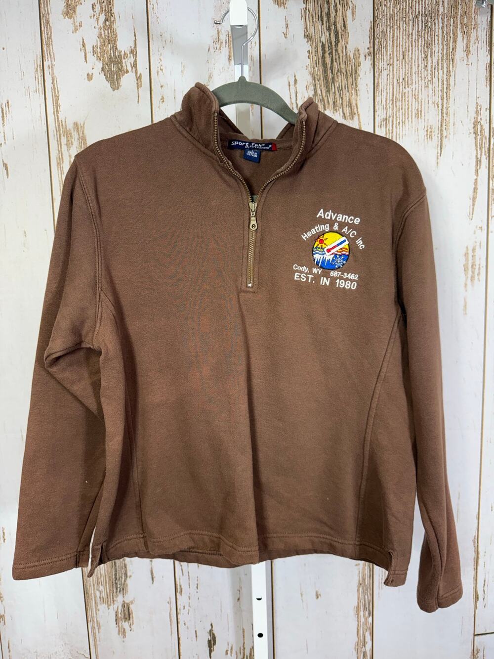 Sport Tek, Cody WY Full Zip Sweatshirt Jacket. Size Large. Good used condition!